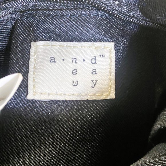 A New Day Black Pony Hair Faux Fur Small Purse Gold Chain Strap Easy Close Lock - Picture 2 of 6